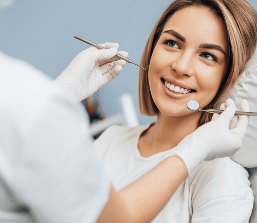 Dental bridge check-up appointment