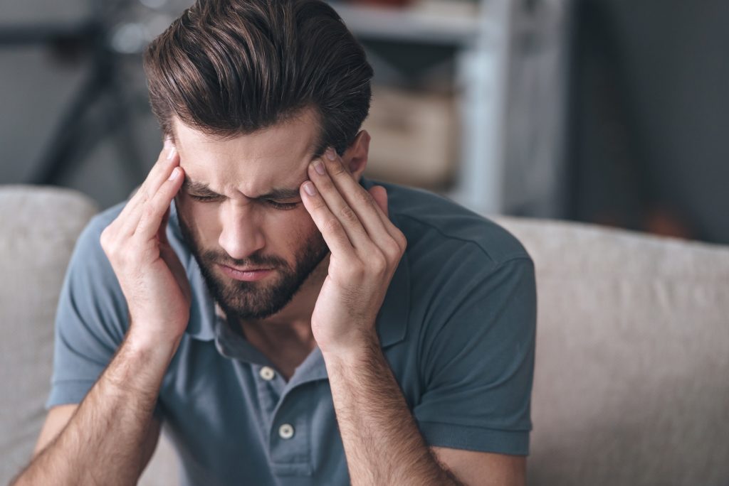 Feeling stressed.