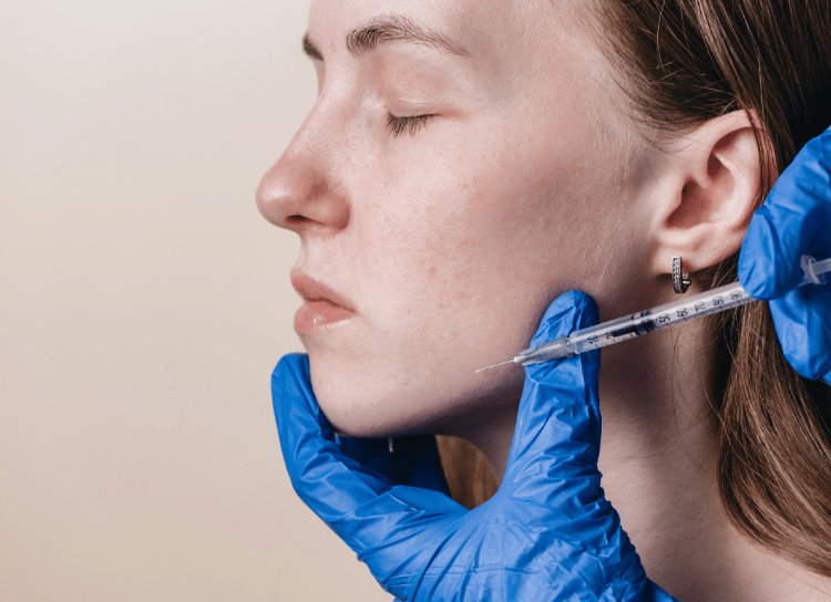 Jaw treatment Botox